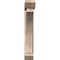 Ekena Millwork Thorton Slat Smooth Bracket w/ Offset Brace, Douglas Fir, 7 1/2"W x 36"D x 48"H BKT0806X36X48THR06SDF - alternate 2